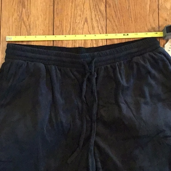 Rae dunn soft, velvet like black Halloween Trick Or Treat lounge Pants size LG - Picture 11 of 12